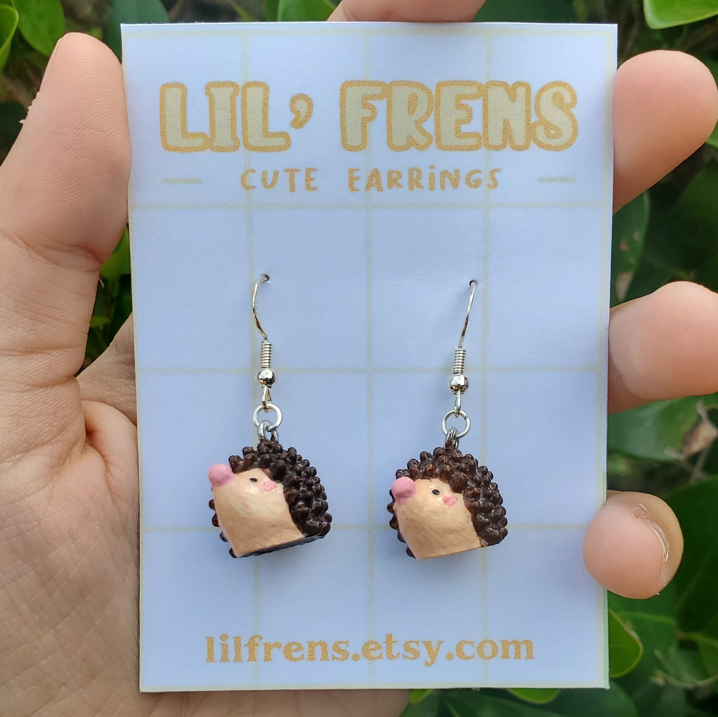Hedgehog Earrings