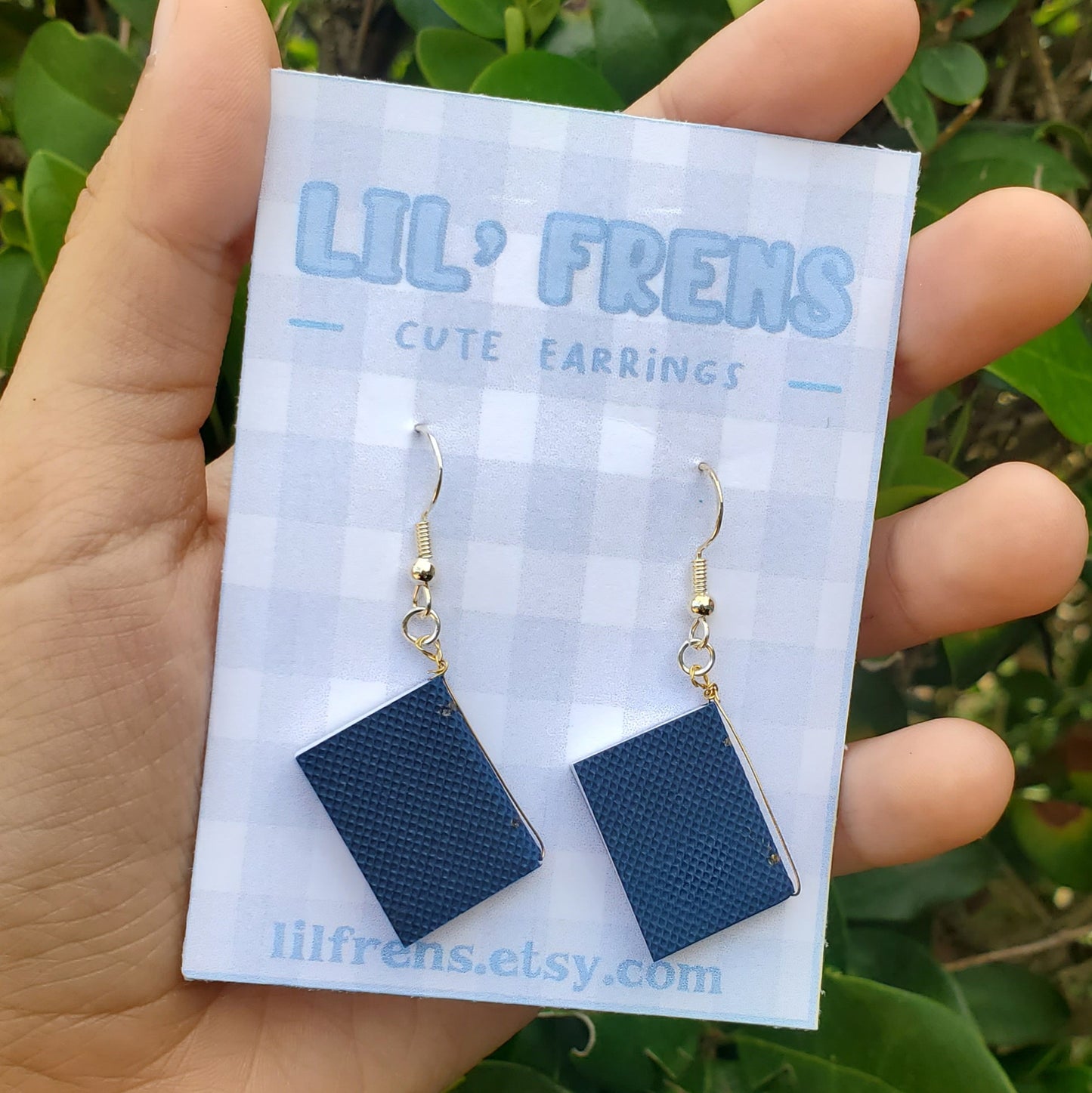 Book Earrings