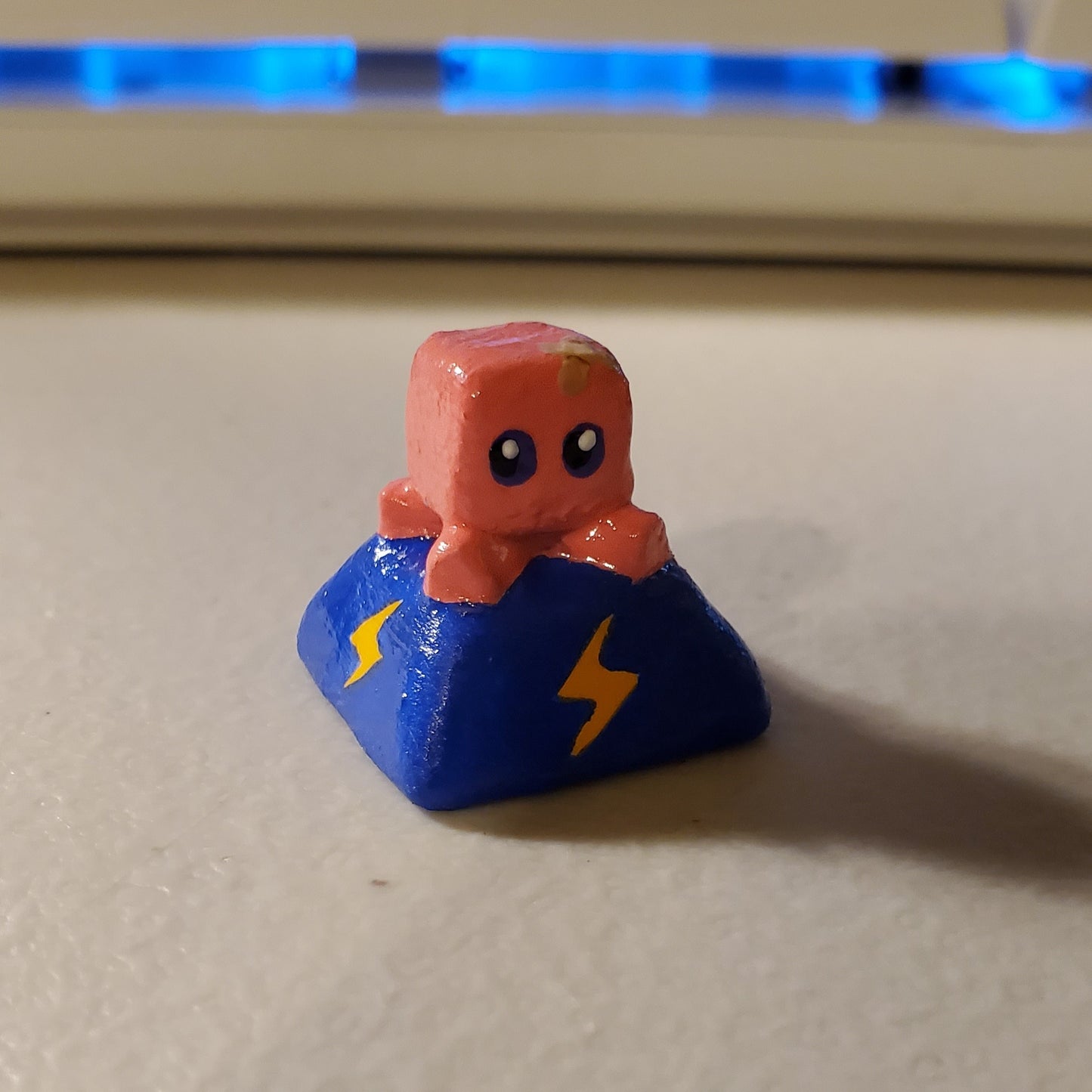 Electric Octopus Keycap - Made to Order