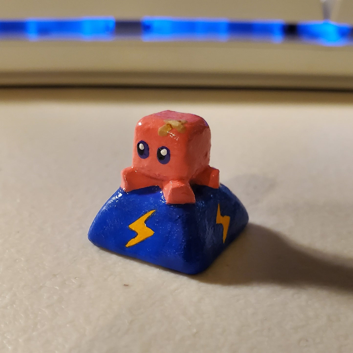 Electric Octopus Keycap - Made to Order