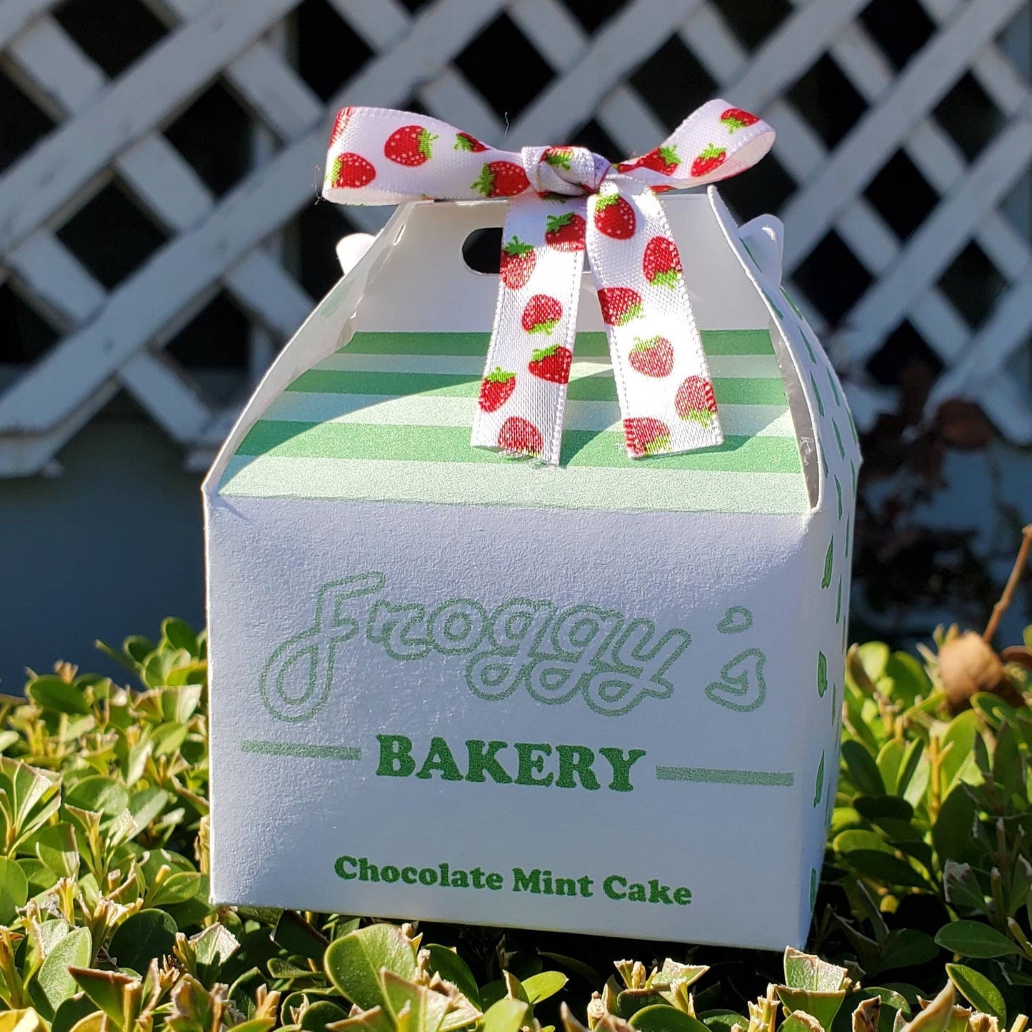 Cloud Picnic Froggy Cake