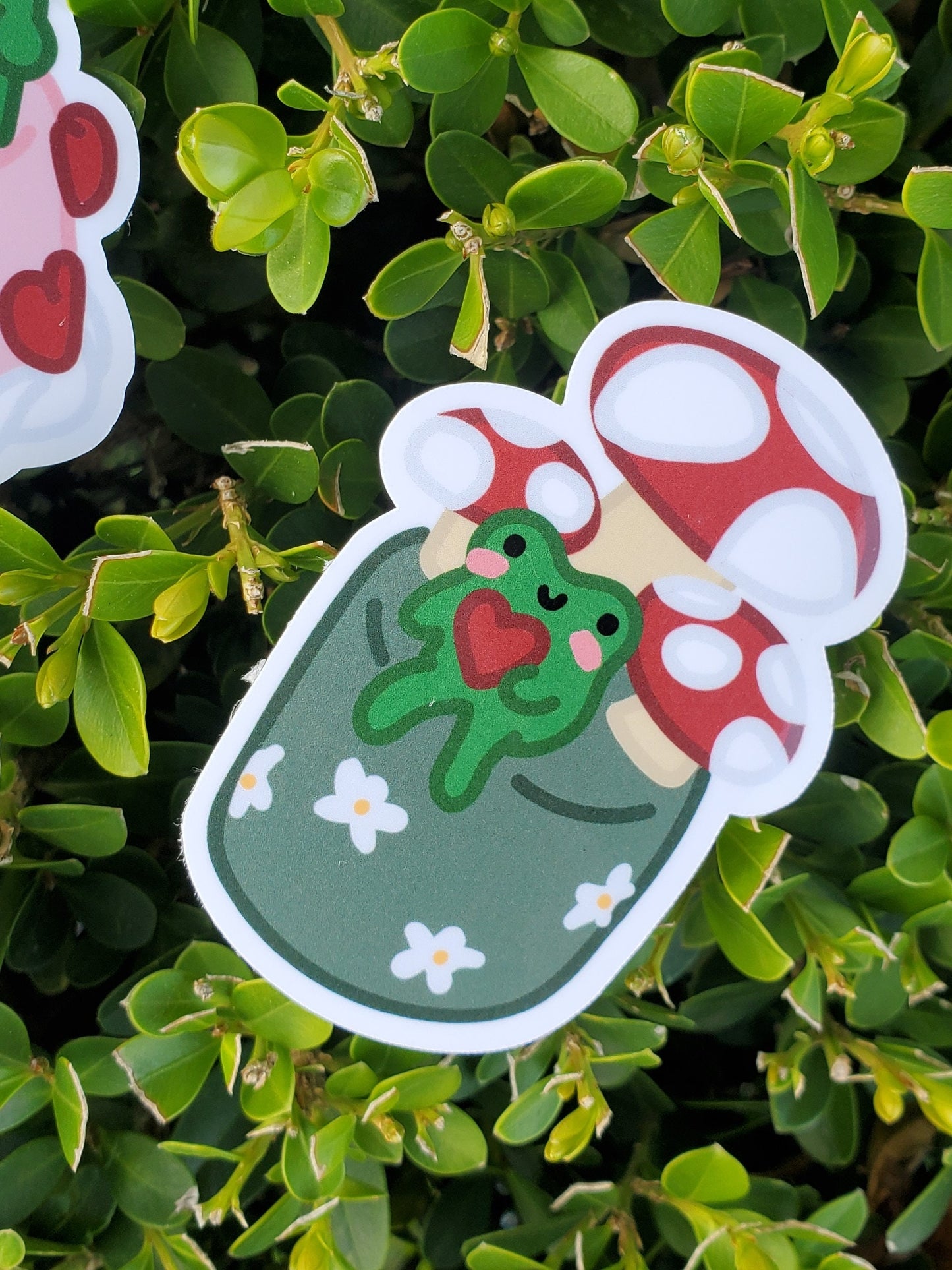 Froggy Cake Sticker Pack of 7