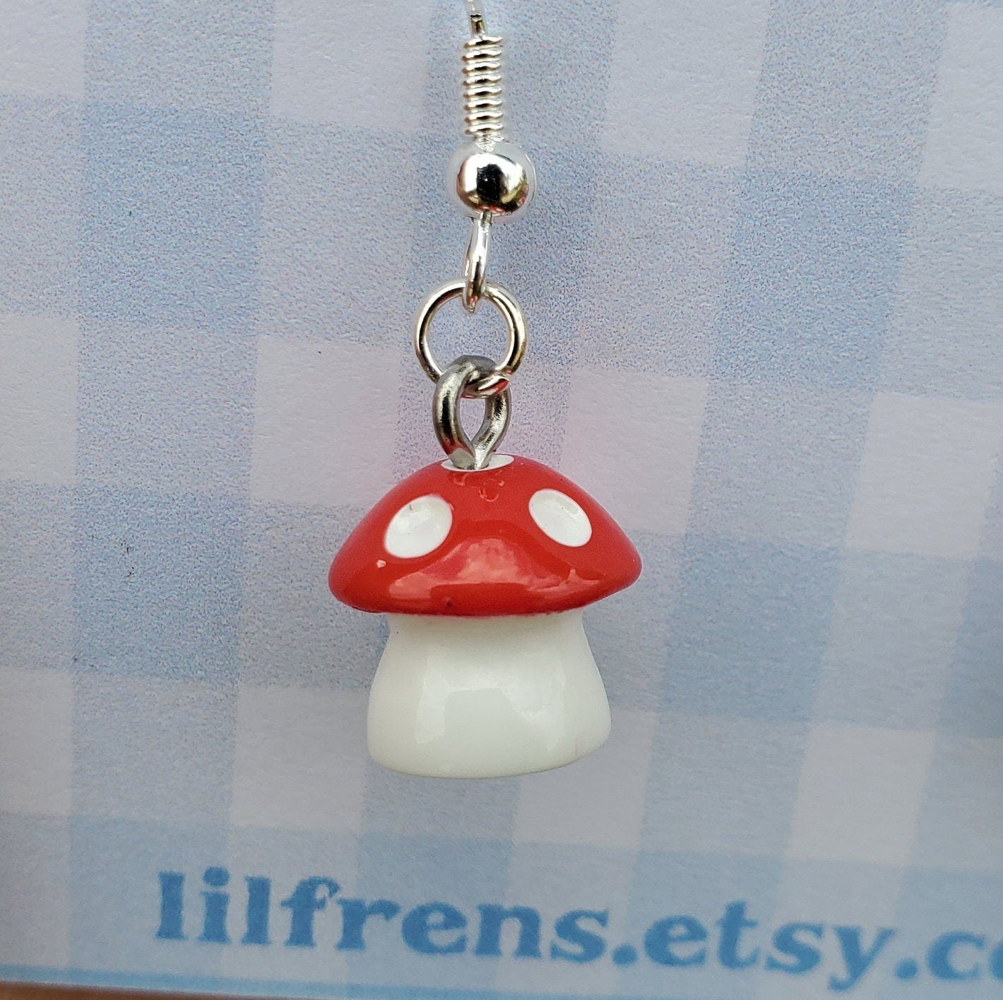 Mushroom Earrings