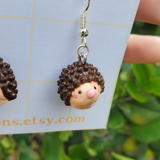 Hedgehog Earrings