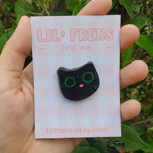 Black Cat Pin