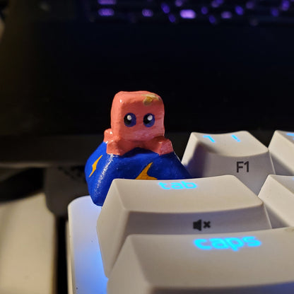 Electric Octopus Keycap - Made to Order