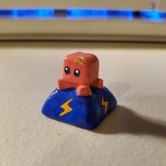 Electric Octopus Keycap - Made to Order